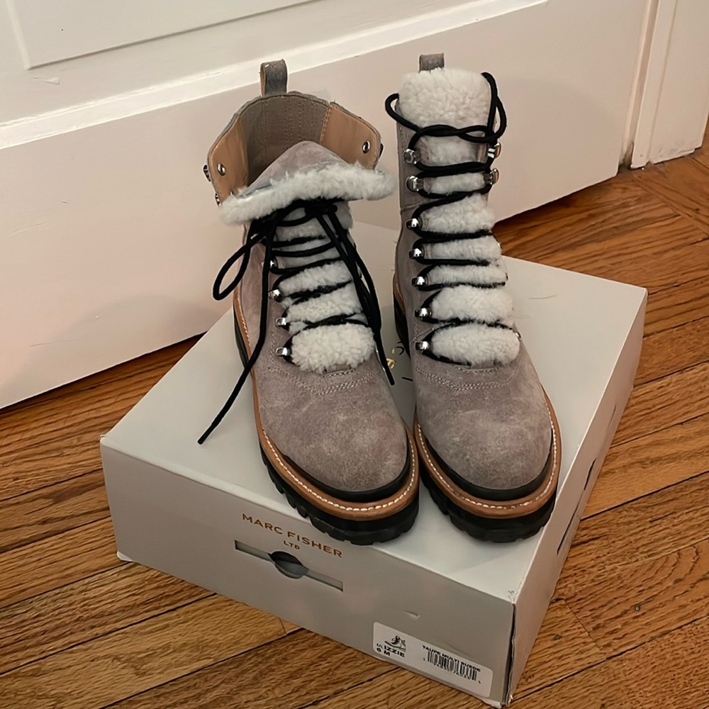 Marc Fisher Izzie suede boots